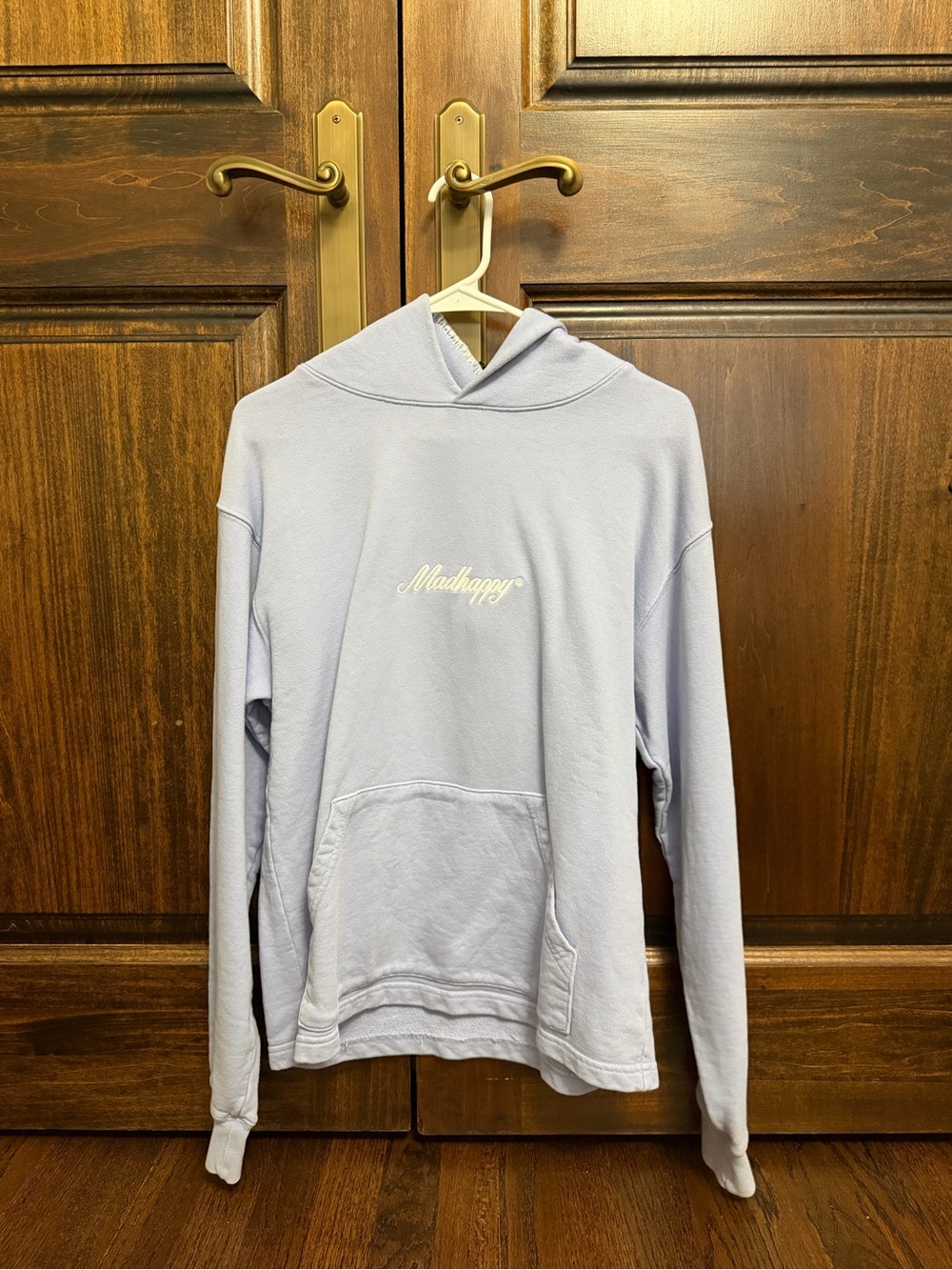 Madhappy Sky Blue Contrast Stitch Hoodie